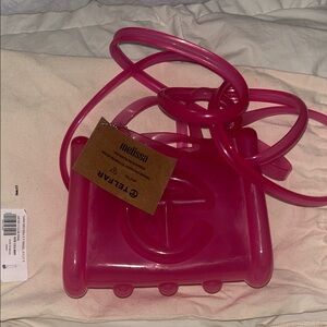 Telfar X Melissa Jelly Pink Mini Bag